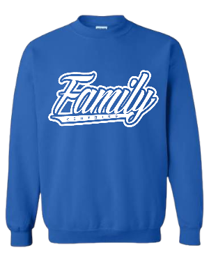 Royal Blue Crewneck Sweatshirt