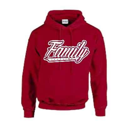 Red Family Hoodie