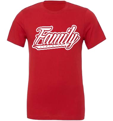 Red Family Tshirt