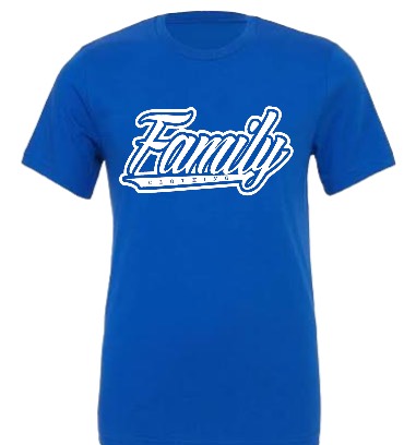 Royal Blue Family Tshirt