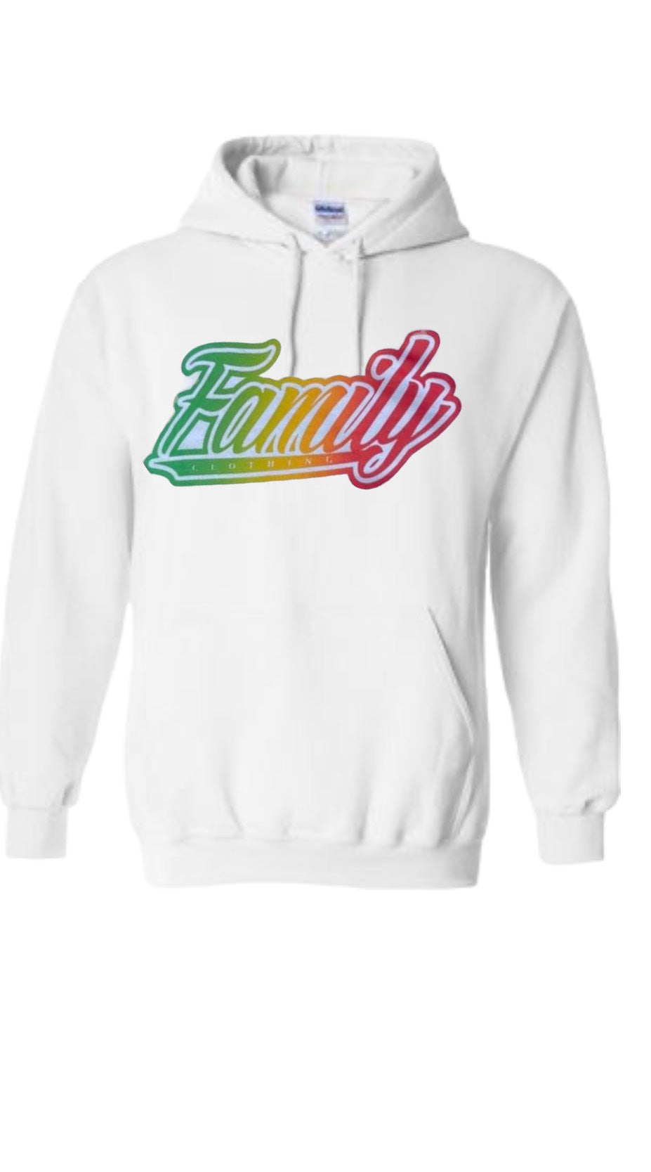 White Reggae Hoodie